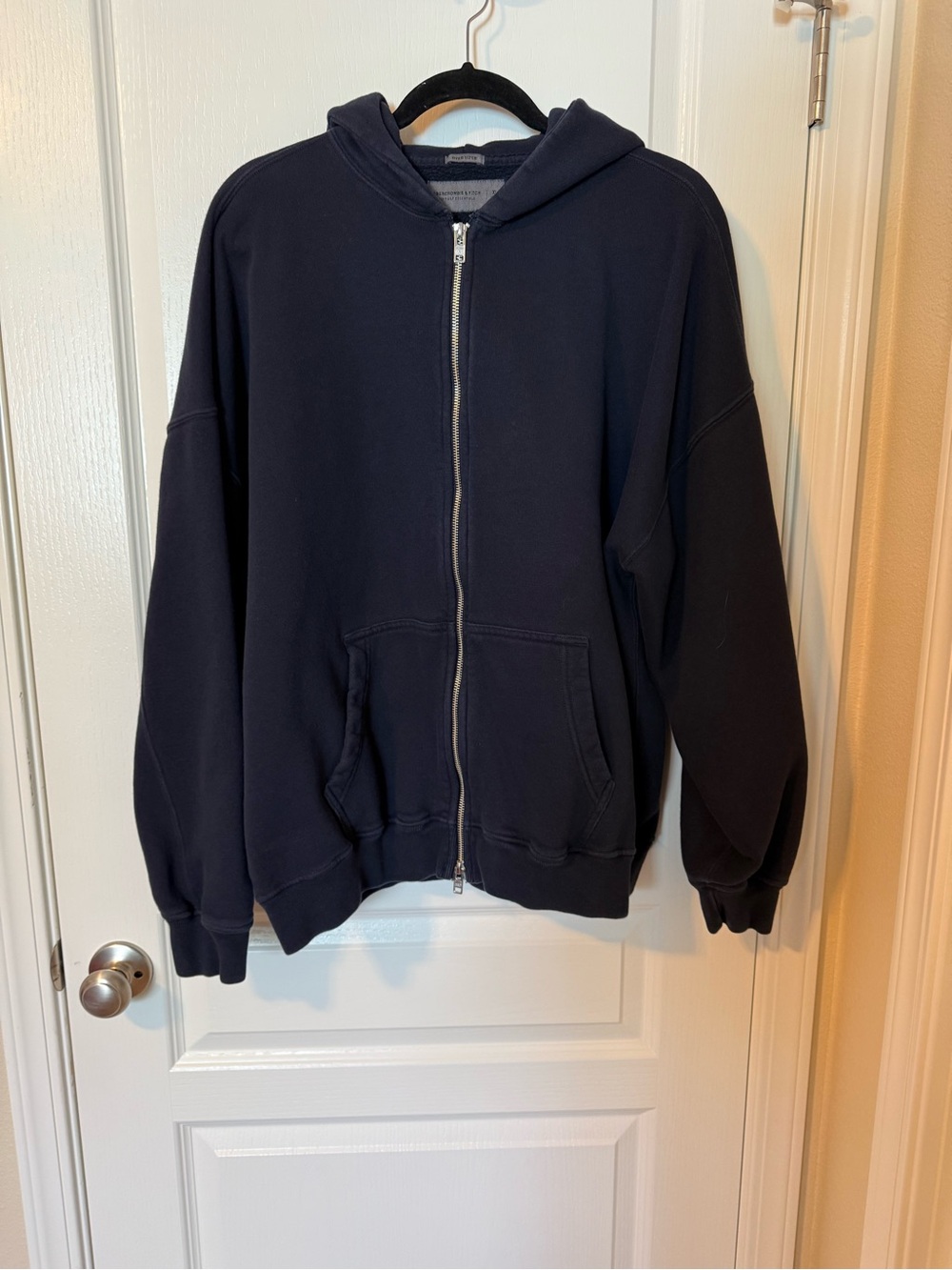 Abercrombie & Fitch Navy Oversized Hoodie